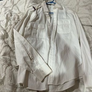 White Gucci button down